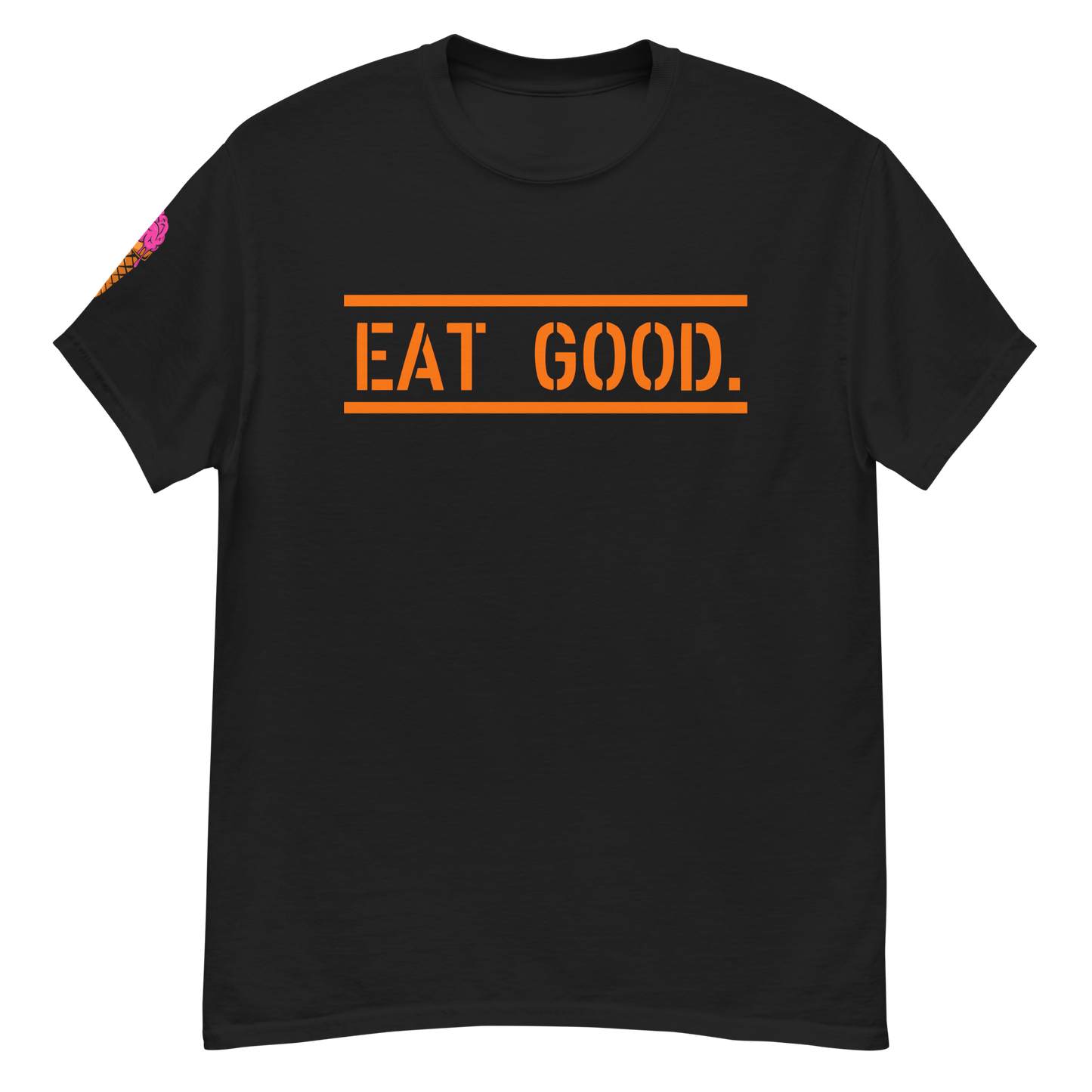 Eat Good Orange tee