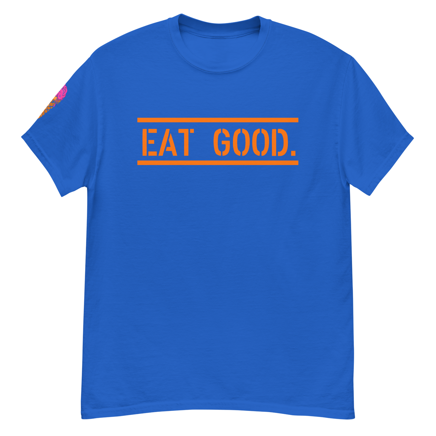 Eat Good Orange tee
