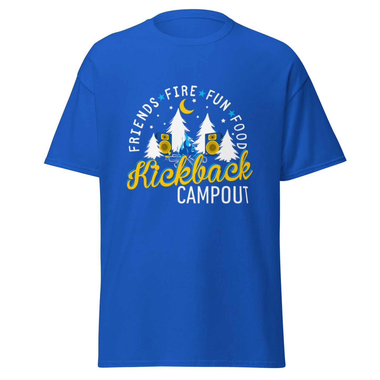 KBCO White Print tee