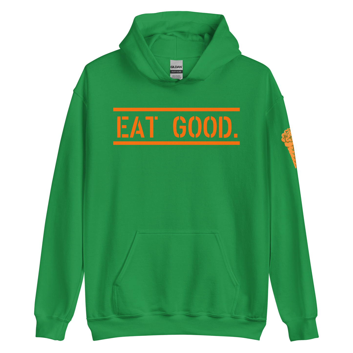 EG HOODIE ORANGE ICE-CREAM