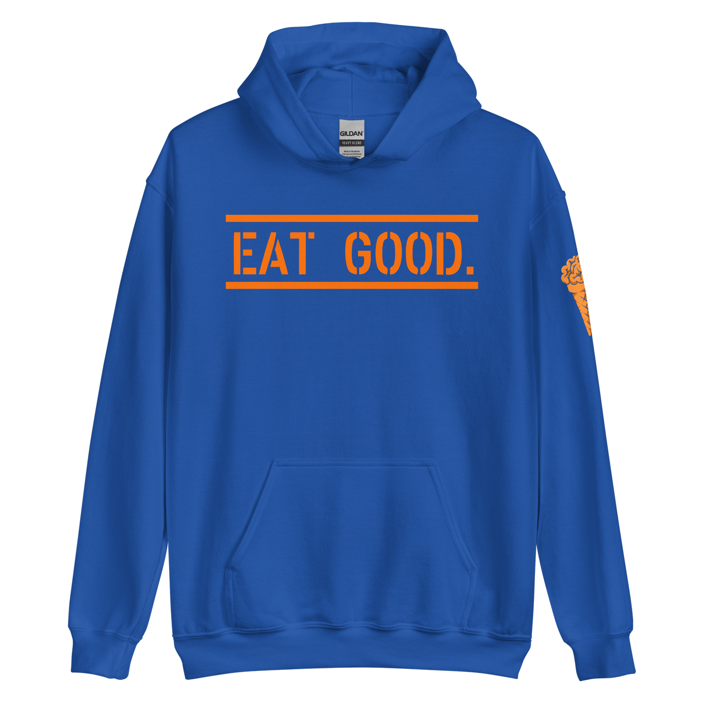 EG HOODIE ORANGE ICE-CREAM
