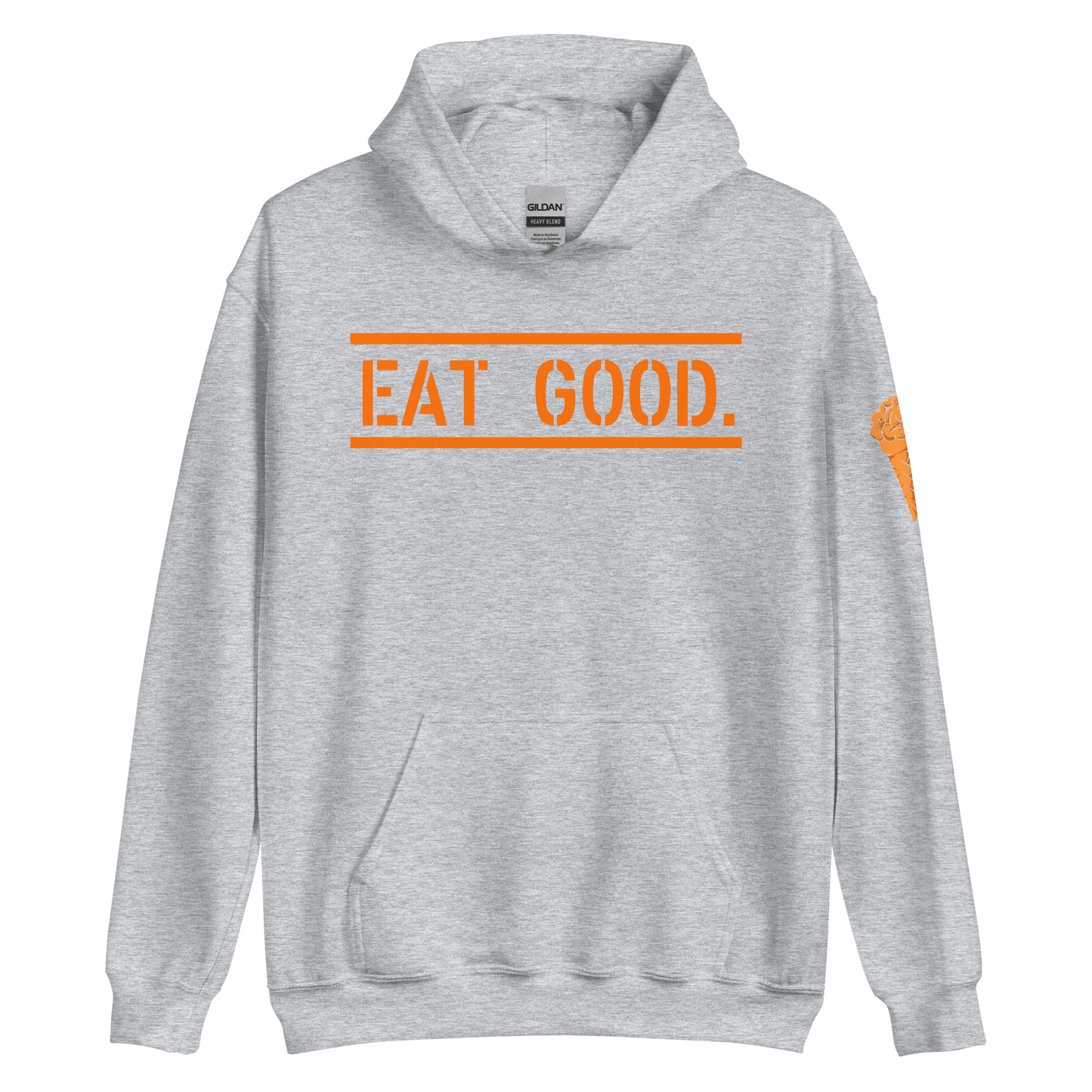 EG HOODIE ORANGE ICE-CREAM