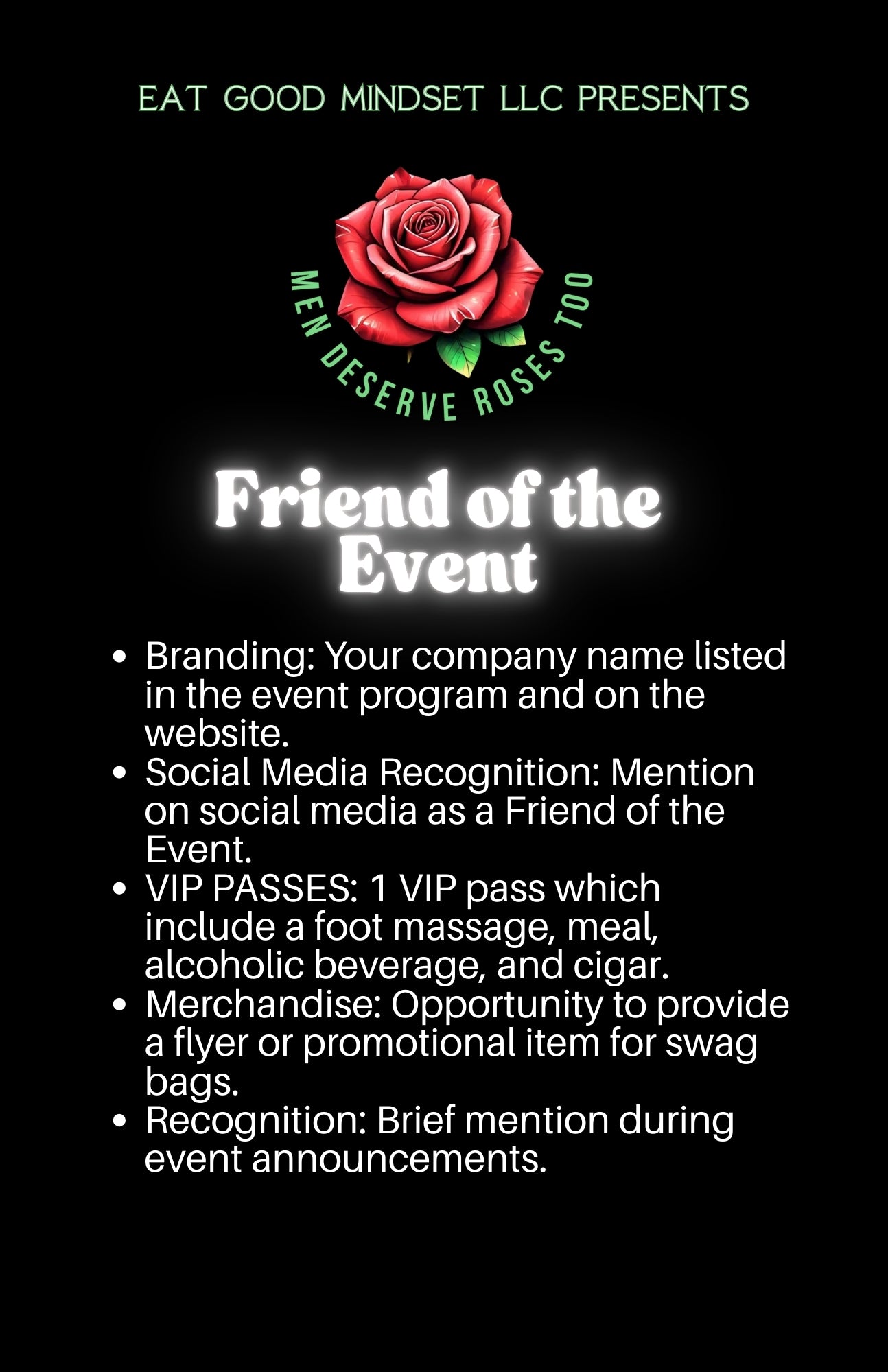 Event Sponsorship Opportunities