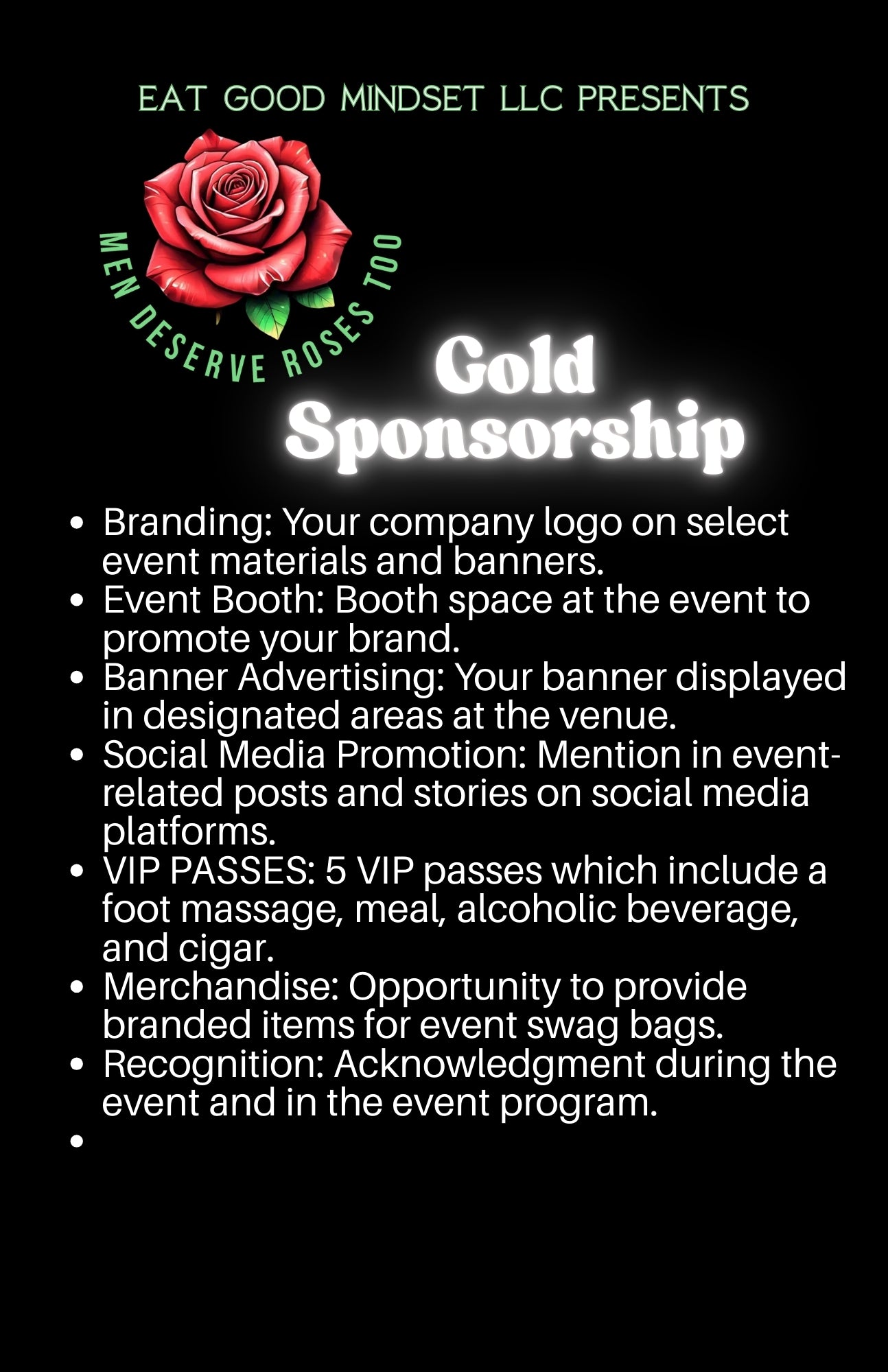 Event Sponsorship Opportunities