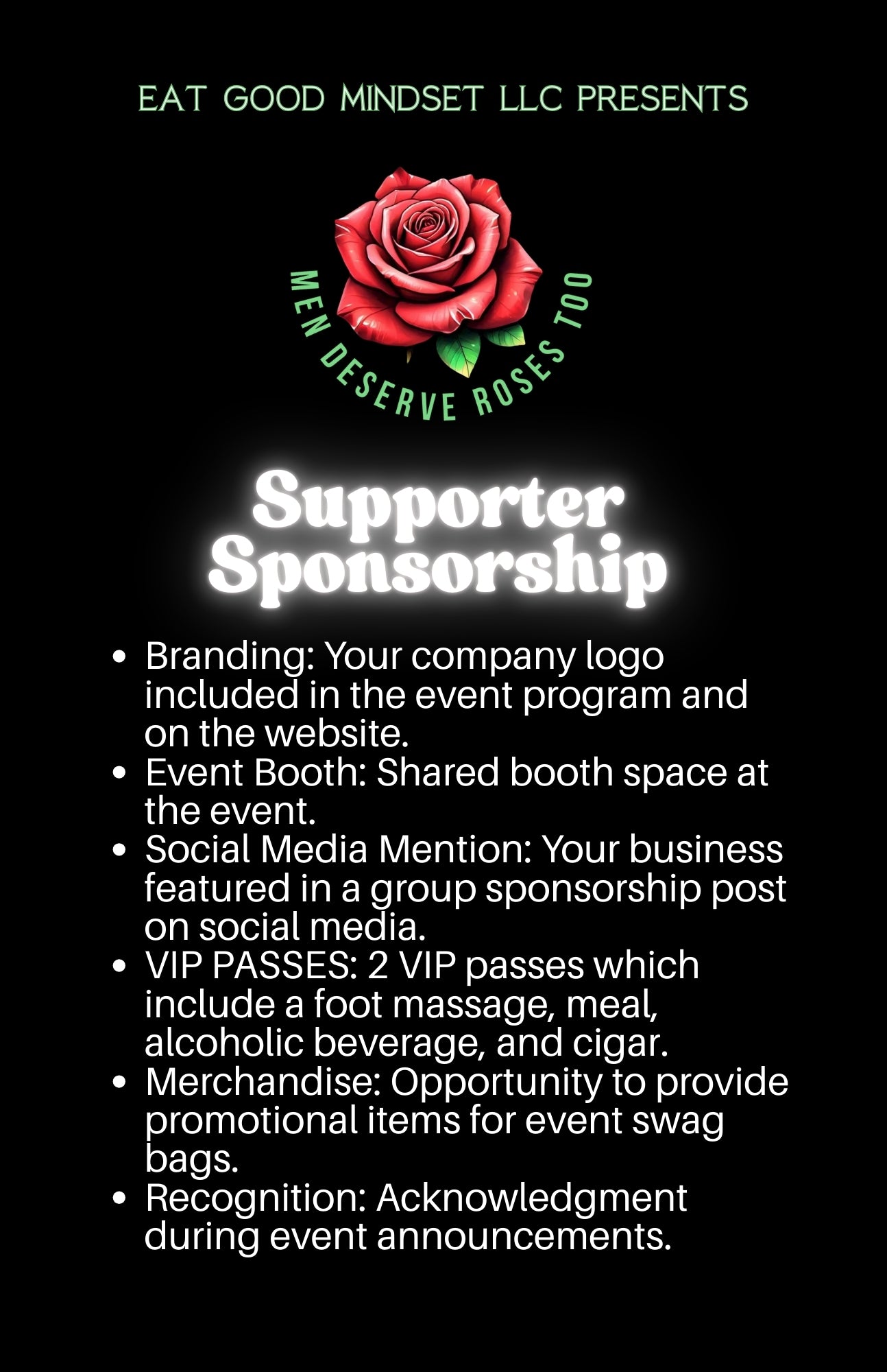 Event Sponsorship Opportunities