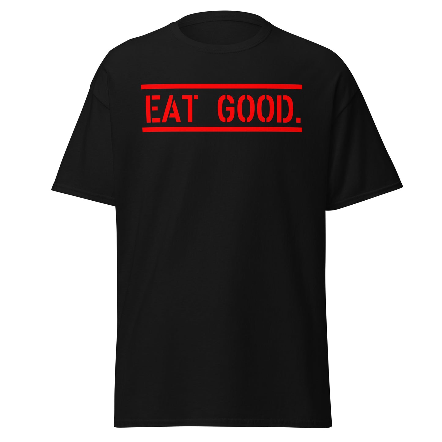 Eat Good Red tee