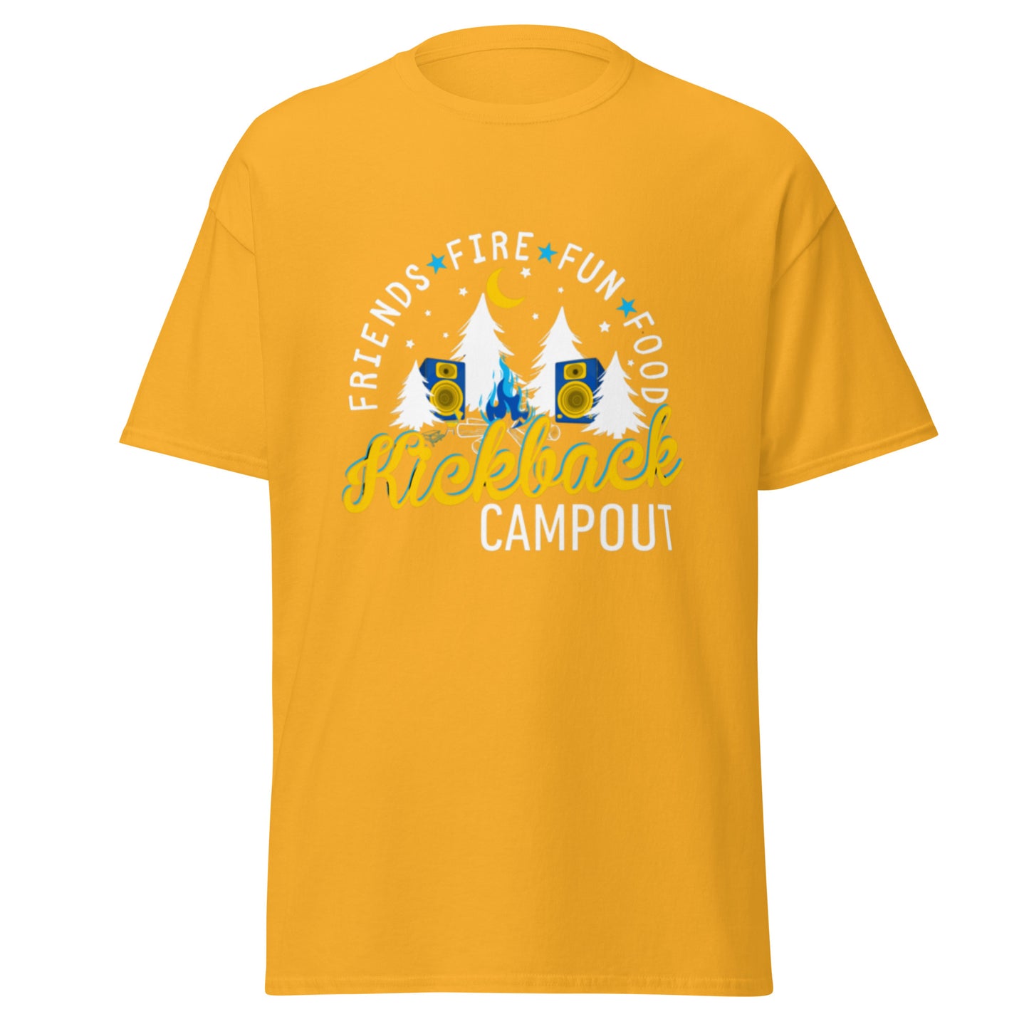 KBCO White Print  tee