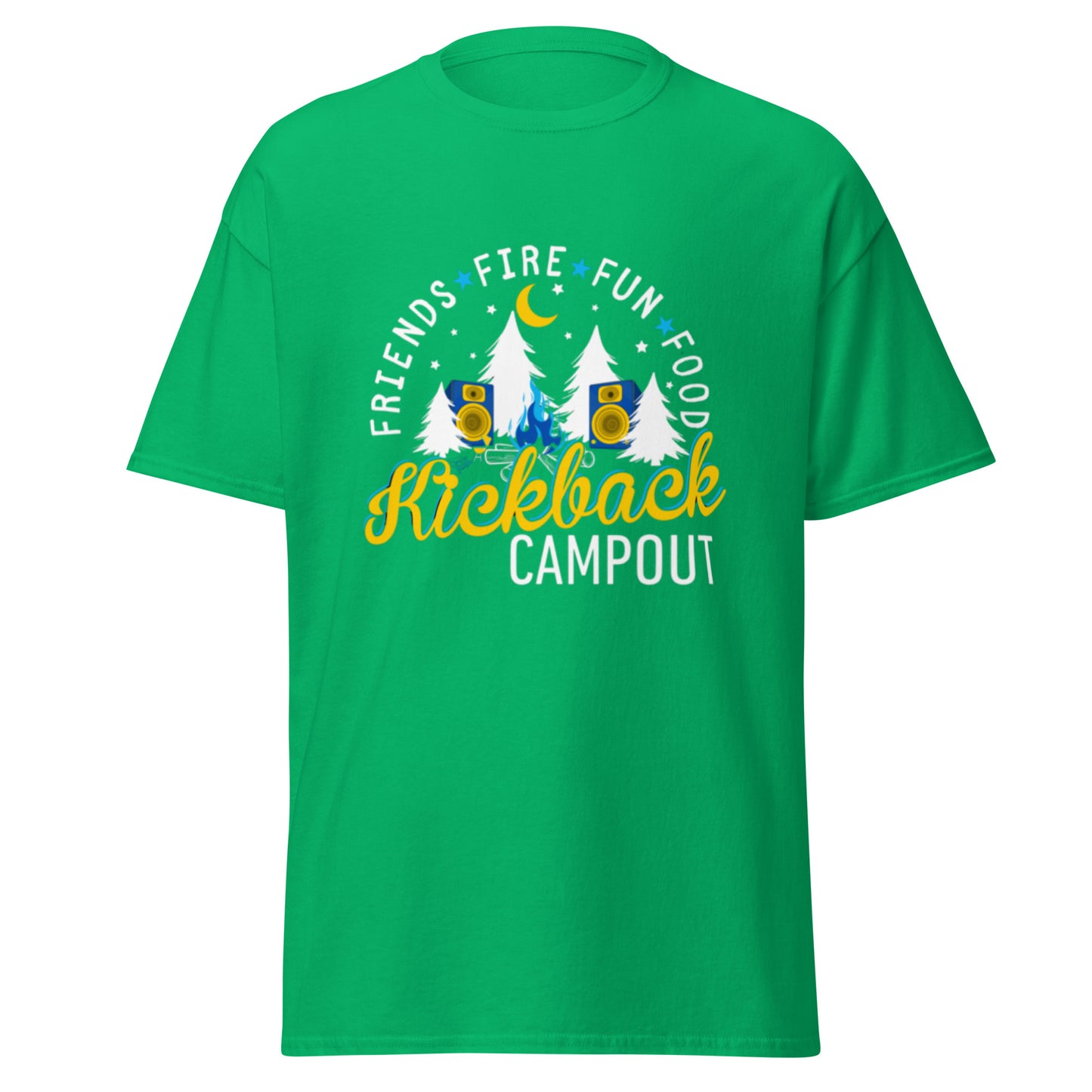 KBCO White Print  tee