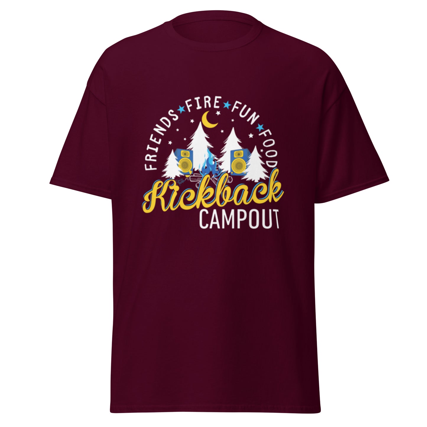 KBCO White Print  tee