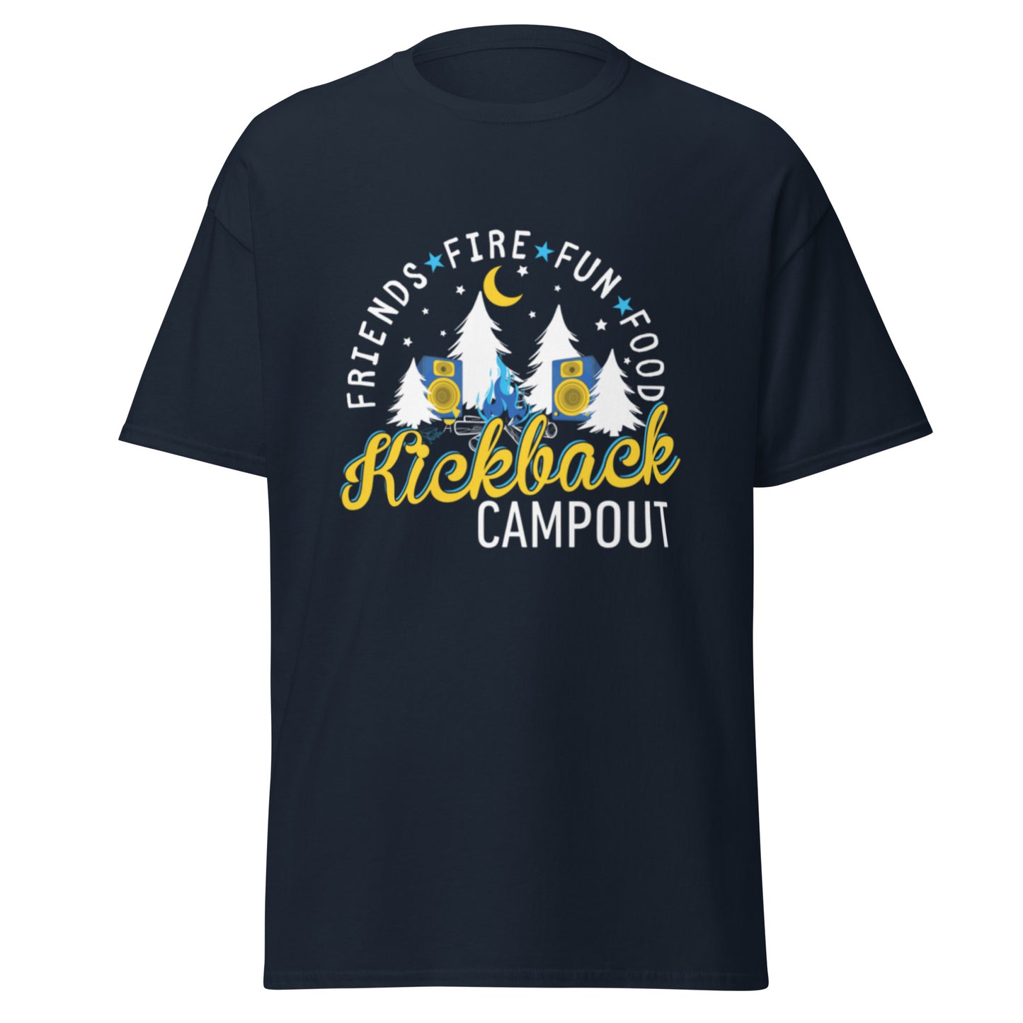 KBCO White Print  tee