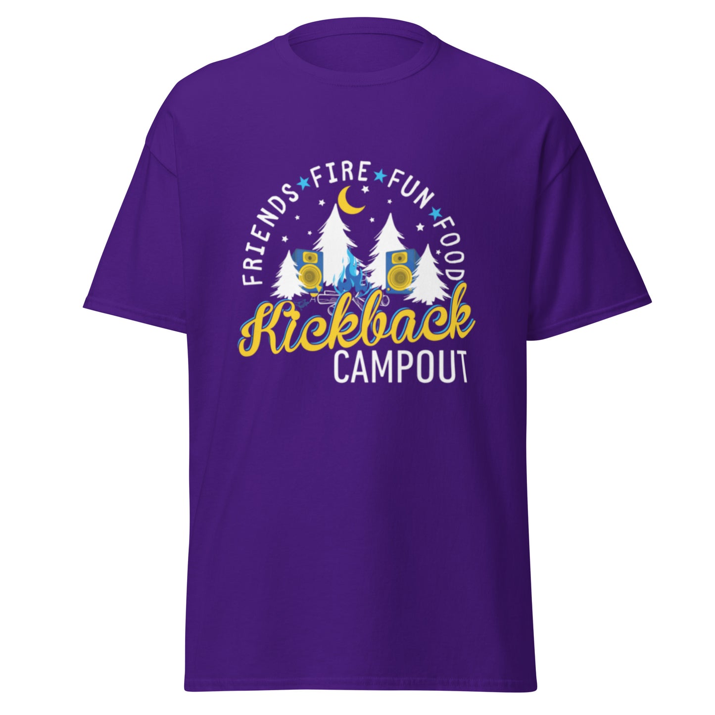 KBCO White Print  tee