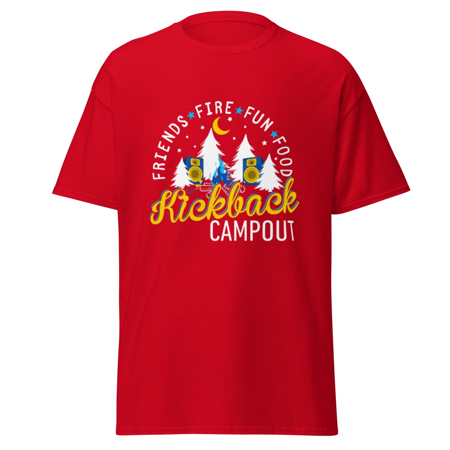 KBCO White Print  tee