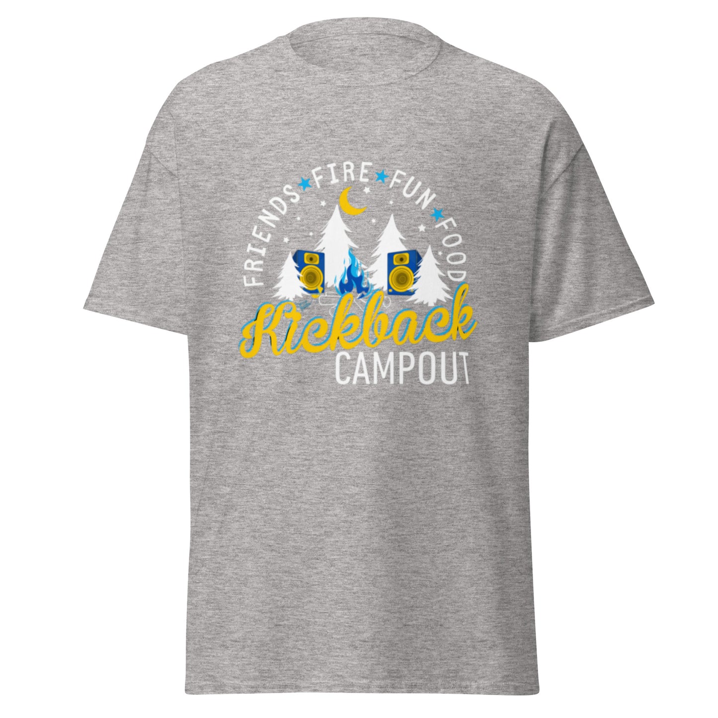 KBCO White Print  tee