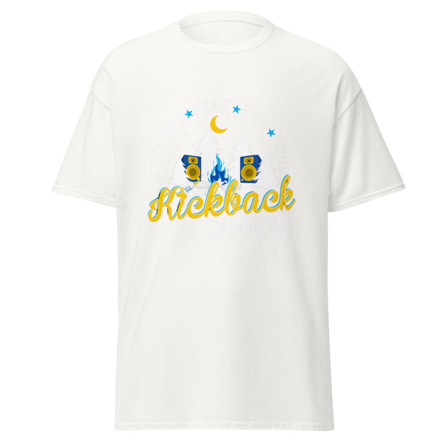 KBCO White Print  tee
