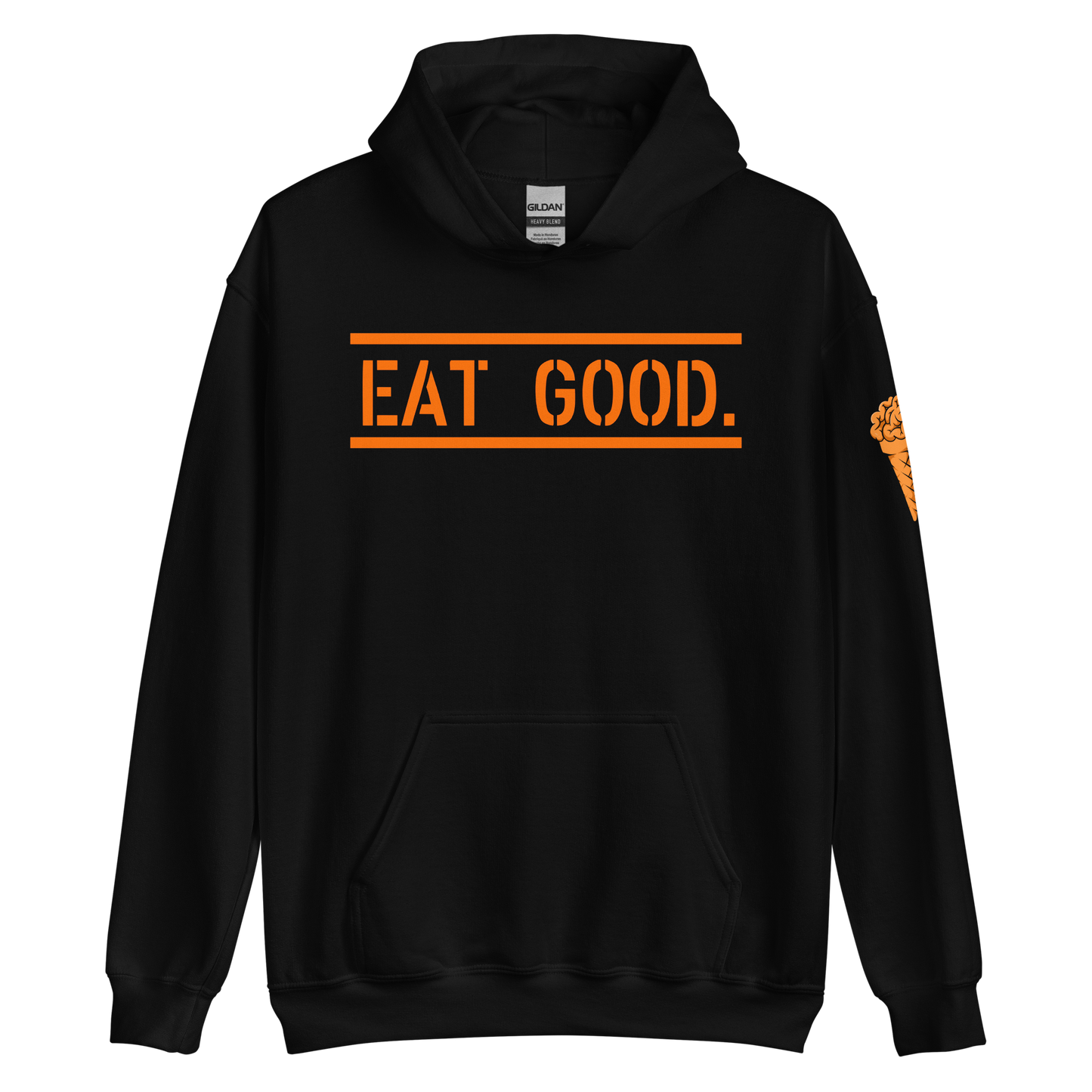 EG HOODIE ORANGE ICE-CREAM