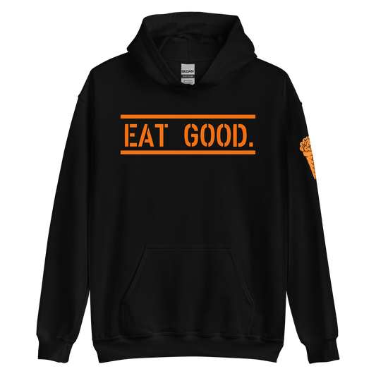 EG HOODIE ORANGE ICE-CREAM