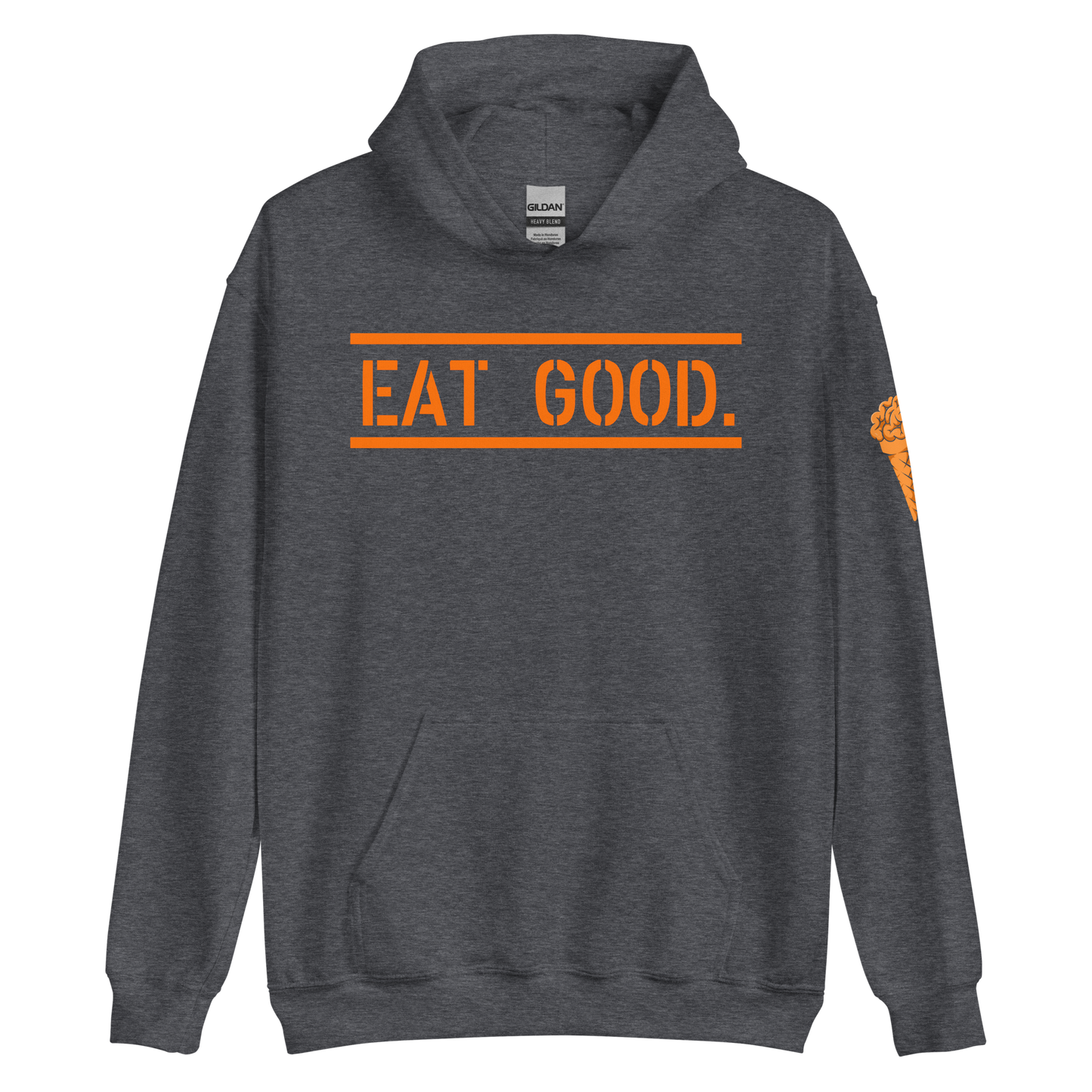 EG HOODIE ORANGE ICE-CREAM