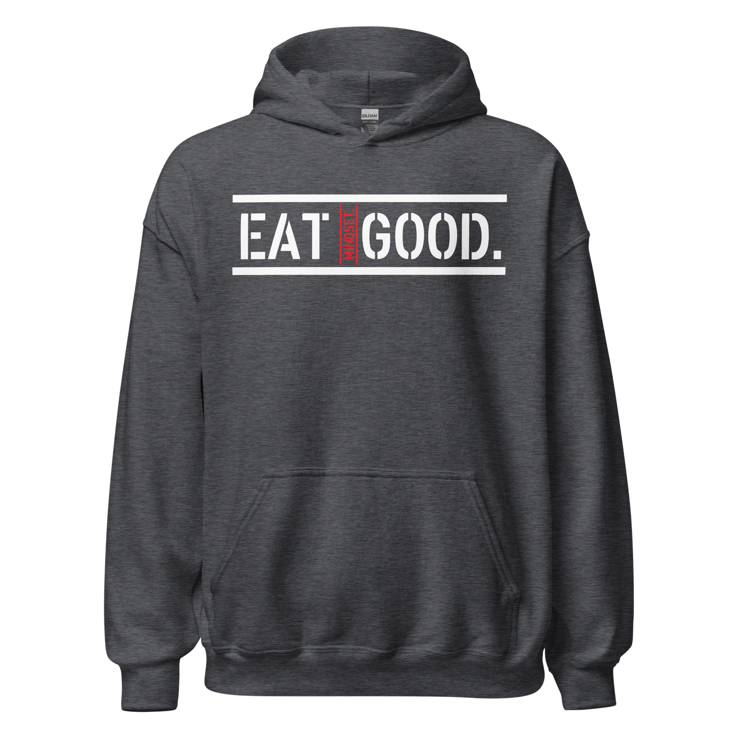 EG HOODIE WHITE CROSS