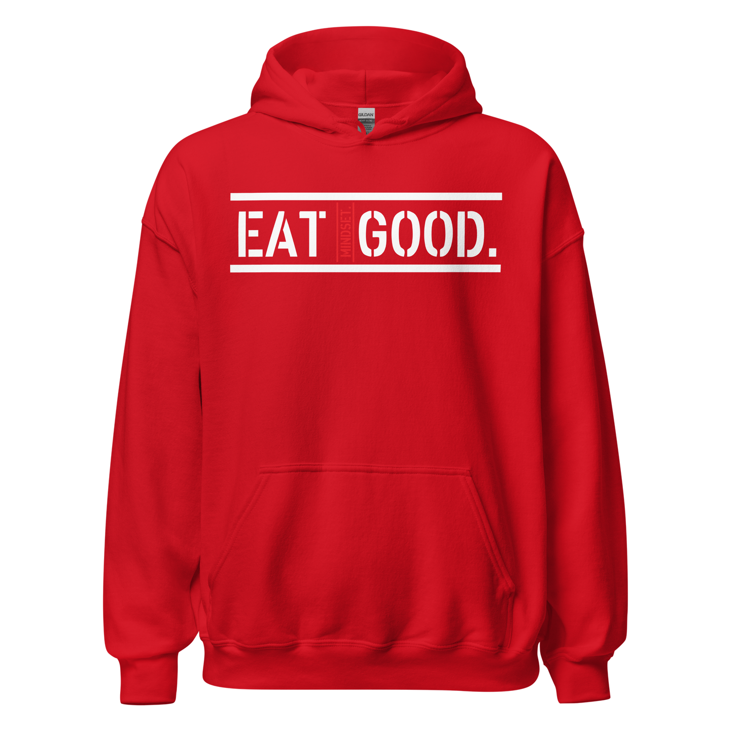 EG HOODIE WHITE CROSS